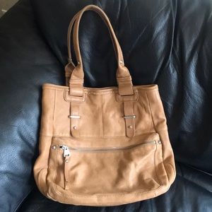 🧡Perlina🧡 Beautiful Leather Tote Bag!